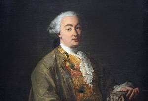 Карло Гольдони (Портрет кисти А. Лонги, ок. 1757, Палаццо Риццо-Сентани, Италия, по лицензии CC BY-SA 4.0)