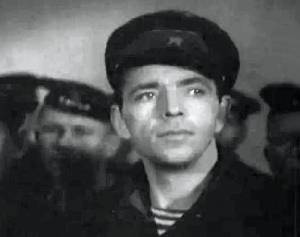 Пётр Мартынович Алейников (Фото: кадр из фильма «Морской батальон», 1944)