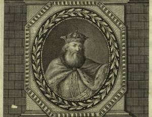 Портрет князя Святослава (Миниатюра 19 века, Пантеон государей Российских, www.electro.nekrasovka.ru, по лицензии CC BY-SA 4.0)