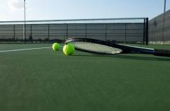 Запатентован корт для игры в большой теннис