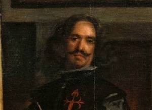 Диего Веласкес (Автопортрет художника, фрагмент картины «Менины», 1656, )
