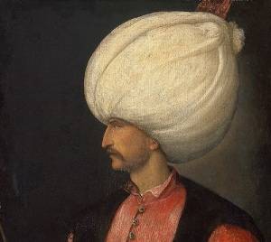 Сулейман Кануни (Портрет работы Тициана, 1530-е годы, Музей истории искусств, Вена, www.khm.at, )