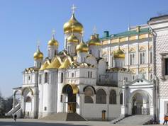 В Московском Кремле заложен Благовещенский собор