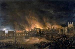 Закончился Великий пожар в Лондоне, уничтоживший треть города