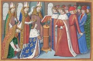 В Реймском соборе состоялась коронация короля Франции Карла VII