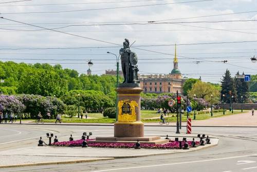 В Санкт-Петербурге состоялось торжественное открытие памятника великому полководцу А.В. Суворову