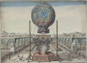 Состоялся первый в истории полет человека на воздушном шаре