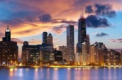 Основан миссионерский пост у озера Мичиган, впоследствии ставший городом Чикаго