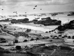 Началась Нормандская операция, открывшая «второй» фронт в годы Второй мировой войны