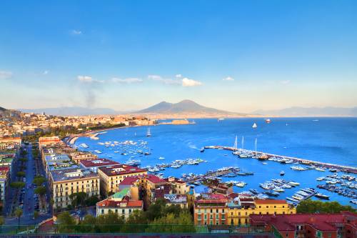 Панорама Неаполя, Италия