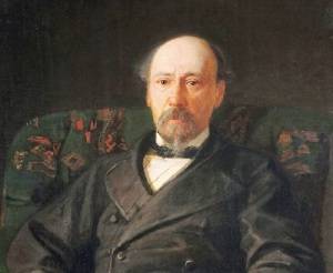Николай Некрасов (Портрет работы Н.Н. Ге, 1872, Русский музей, Санкт-Петербург, )