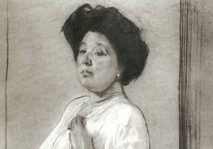 Надежда Ламанова (Портрет работы Валентина Серова, 1911, www.nlamanova.ru, )