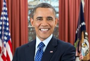 Барак Хуссейн Обама (Официальный фотопортрет работы Пита Соузы, 2012, www.whitehouse.gov, )
