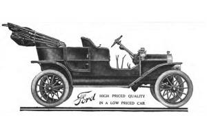 Начато производство новой модели автомобиля – Ford Model T