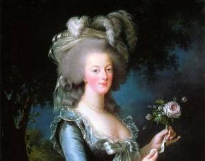 Мария-Антуанетта (Портрет работы Элизабет Виже-Лебрен, 1783, Версальс��ий дворец, Франция, )