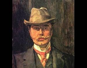 Вильгельм Трюбнер (Автопортрет, 1902, Курпфальцский музей, Германия, )