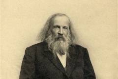 Дмитрий Менделеев (Фото неизвестного автора, ок. 1890, www.prometeus.nsc.ru, )