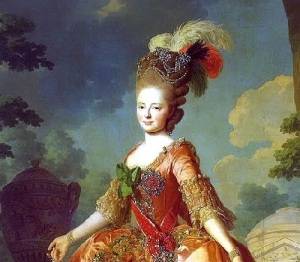 Мария Фёдоровна Романова (Портрет работы Александра Рослина, 1777, Эрмитаж, Санкт-Петербург, )