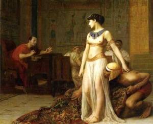 «Клеопатра и Цезарь» (Фрагмент картины Жана-Леона Жерома, 1866, www.artrenewal.org, )