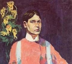 Аристарх Лентулов (Автопортрет, 1913, Русский музей, Санкт-Петербург, )