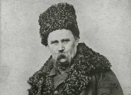 Тарас Шевченко (Фотопортрет работы А.И. Деньера, 1858, Национальный музей Тараса Шевченко, Киев, )