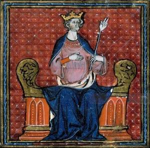 Коронация Гуго Капета (Миниатюра в манускрипте 13 или 14 века, www.gettyimages.co.uk, )